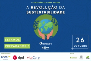 A APCER patrocina a Conferência Green Savers: “A Revolução da Sustentabilidade”