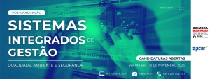 Nova edição da Pós-graduação em Sistemas Integrados de Gestão - Qualidade, Ambiente e Segurança