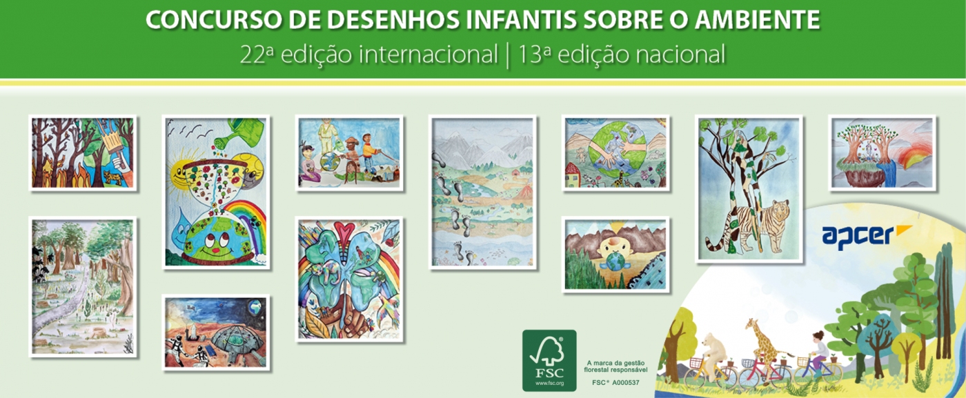 Resultados do 22º Concurso Internacional e do 13º Concurso Nacional de Desenhos Infantis sobre o Ambiente