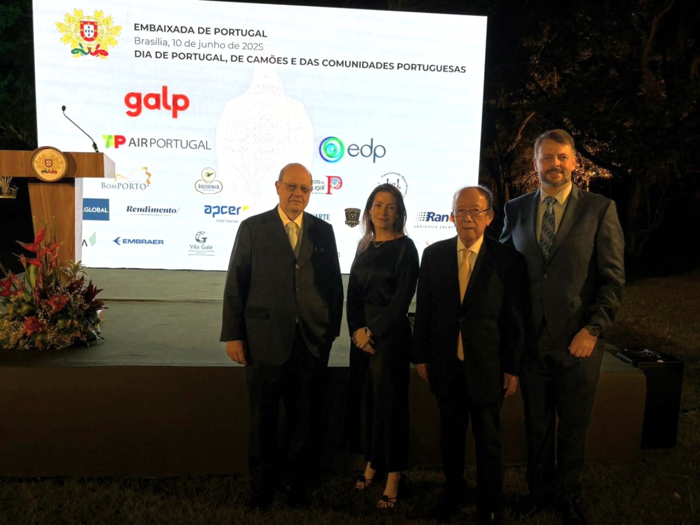 APCER marca presença na celebração do Dia de Portugal na Embaixada em Brasília