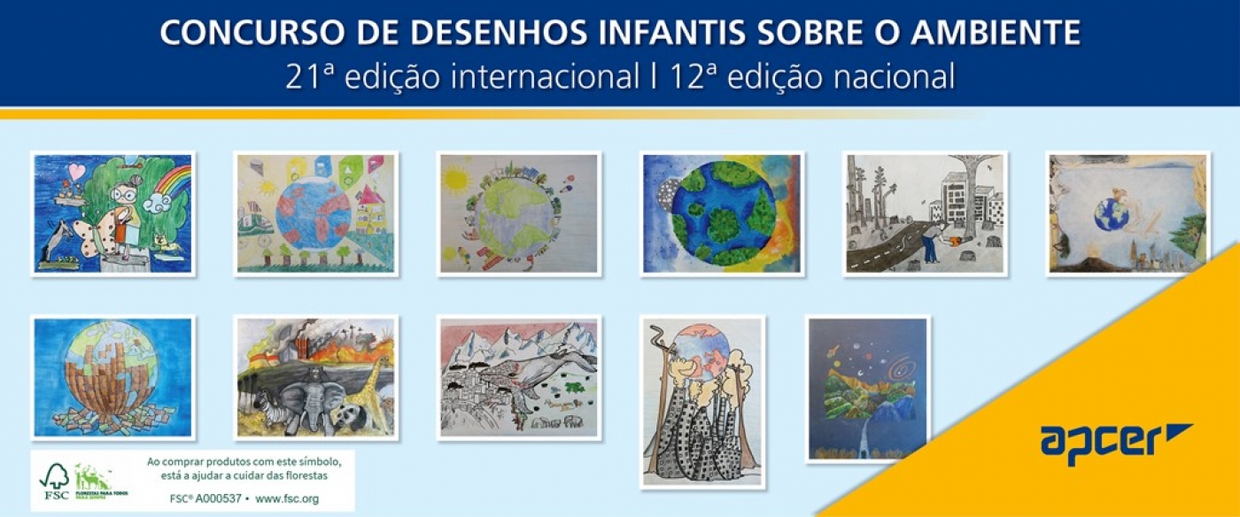 Resultados do 21º Concurso Internacional e do 12º Concurso Nacional de Desenhos Infantis sobre o Ambiente