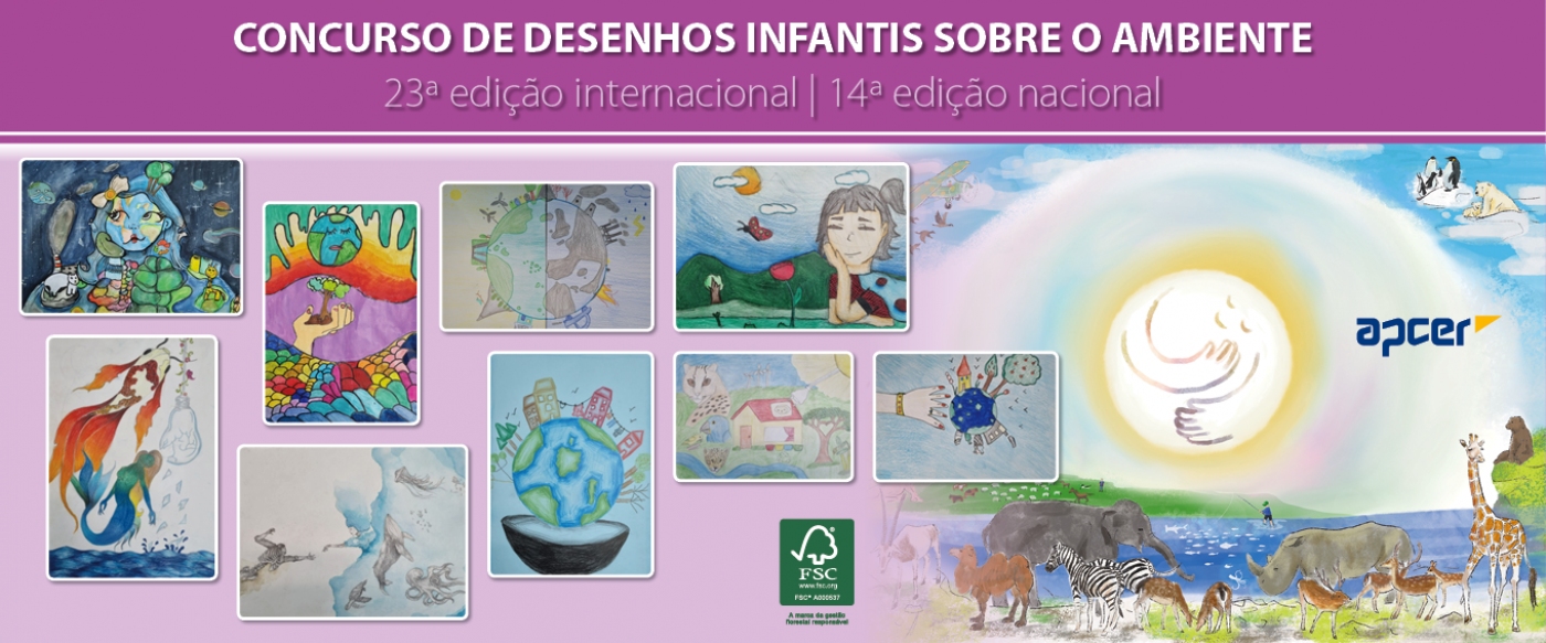 Resultados do 23º Concurso Internacional e do 14º Concurso Nacional de Desenhos Infantis sobre o Ambiente
