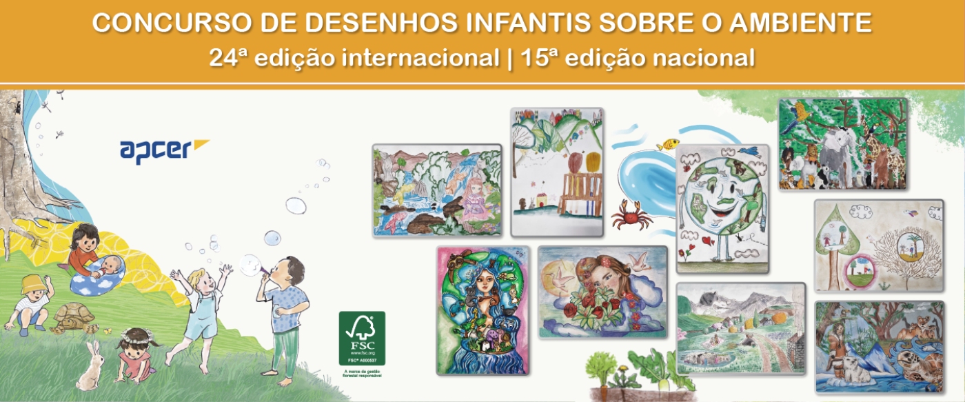 24º Concurso Internacional de Desenhos Infantis sobre o Ambiente | até 3 de maio 2024